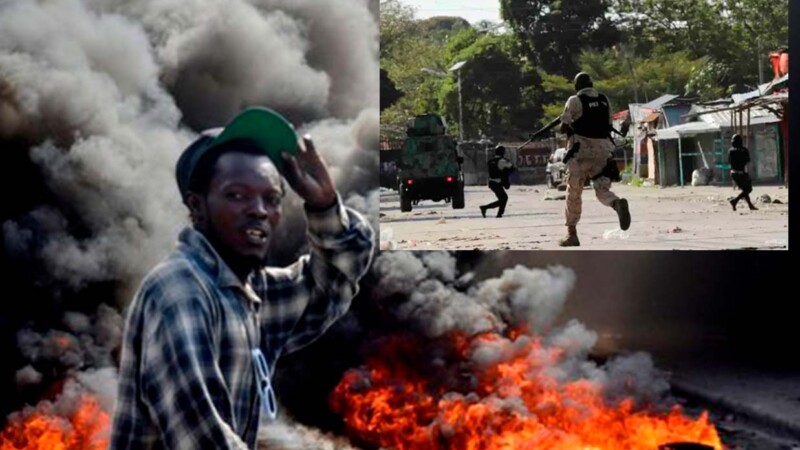 Atacan pandilleros palacio presidencial de Haití