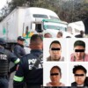 Capturan a peligrosa banda de asaltantes de transportistas en Hidalgo