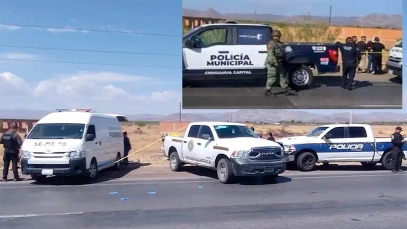 Abandonan ocho cuerpos en carretera de Chihuahua