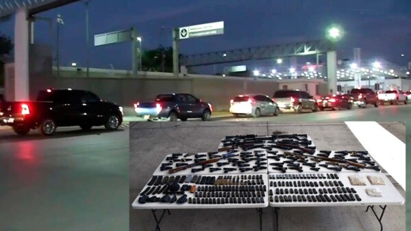 Interceptan en Texas millonario decomiso de armas y drogas