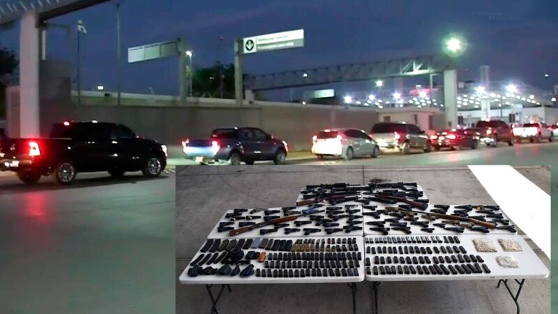 Interceptan en Texas millonario decomiso de armas y drogas