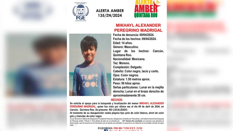 Investigan presunta privación de la libertad de un menor