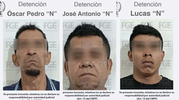 Tras balacera, capturan autoridades en Bonfil a tres presuntos sicarios