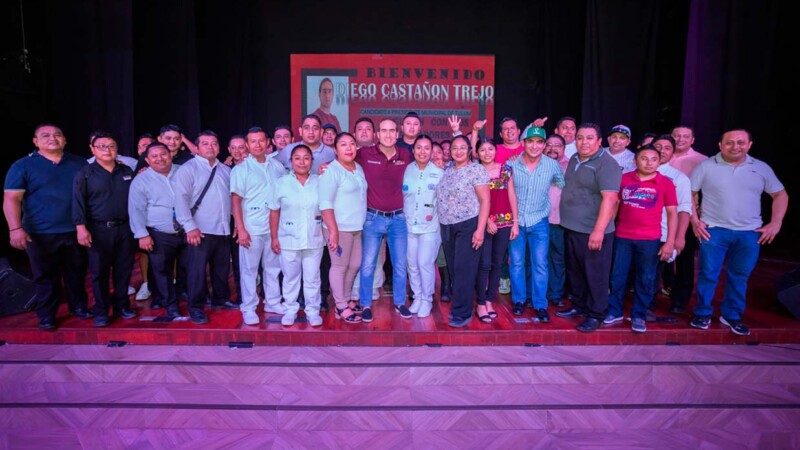 Diego Castañón Trejo, por el bienestar de los trabajadores