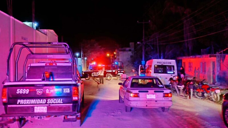 Hombre es ejecutado a balazos en colonia de Cancún