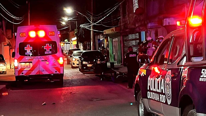 Hombre es ejecutado de varios tiros en colonia de Cancún