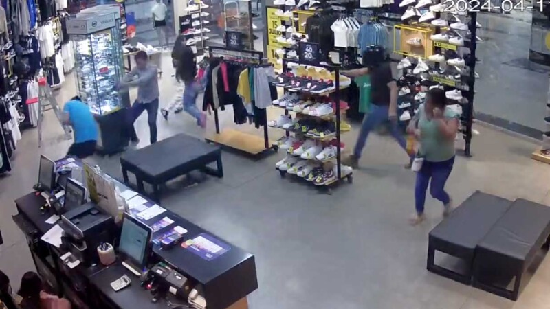 Difunden imágenes de ejecución en Plaza de Villahermosa