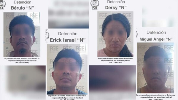 Detienen en Cancún a cuatro sujetos por presunto encubrimiento