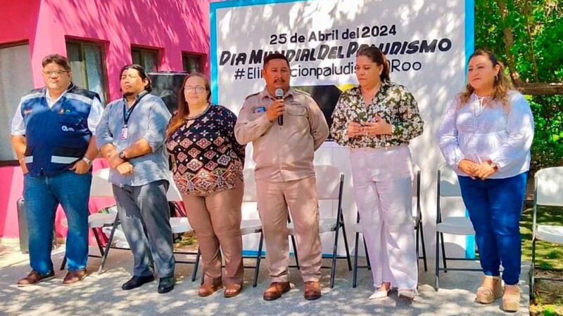 A unos días de conmemorar el día mundial del paludismo se realiza jornada de salud