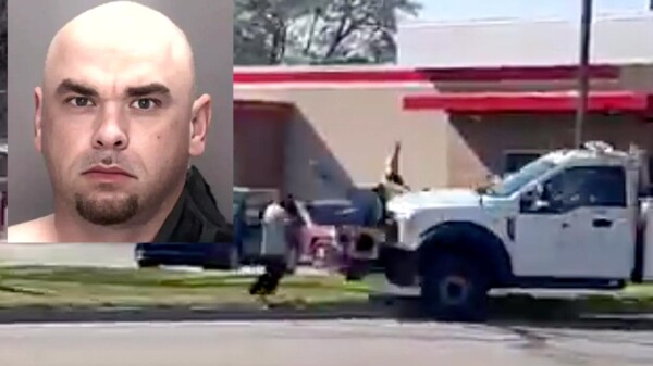 Ladrón de autos arrolla a hombre que trató de detenerlo a balazos