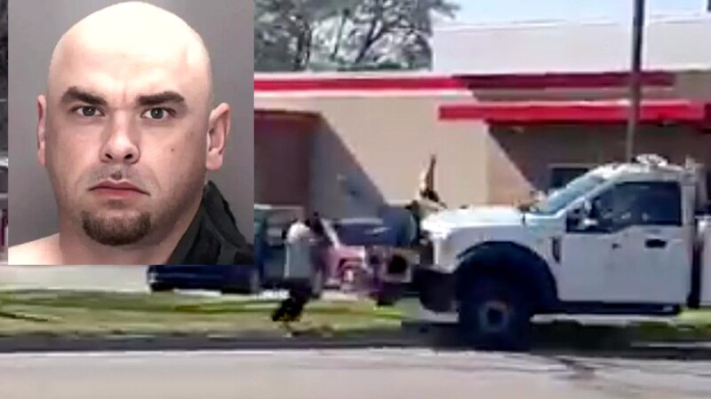 Ladrón de autos arrolla a hombre que trató de detenerlo a balazos