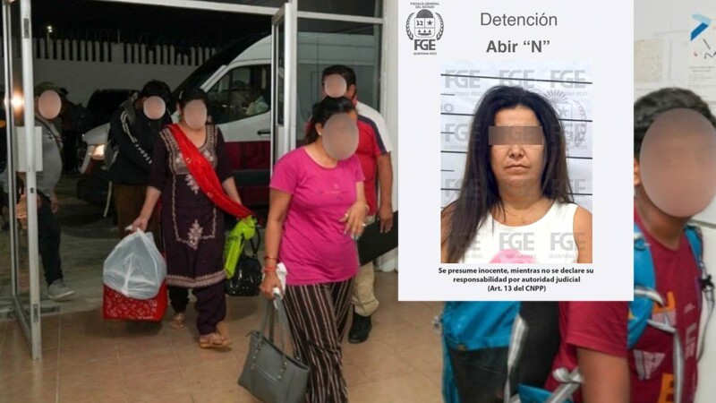 Rescatan autoridades a 76 migrantes en Isla Mujeres