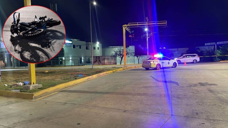 Muere motociclista tras derrapar en la avenida Tulum de Cancún