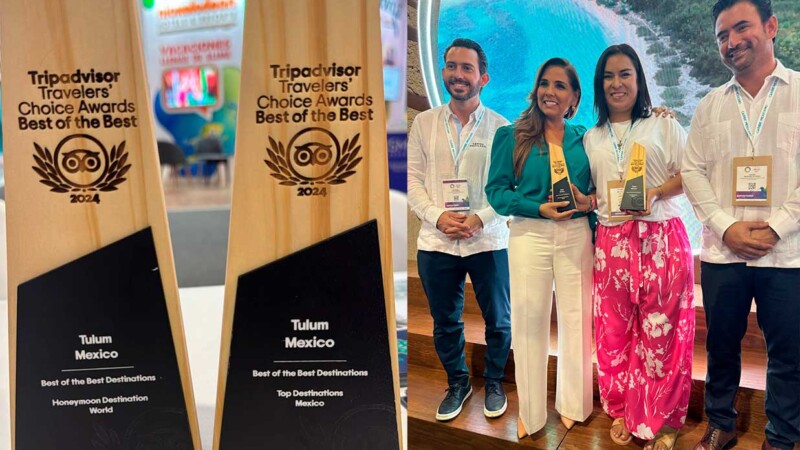 Galadorna TripAdvisor a Tulum con dos importantes premios