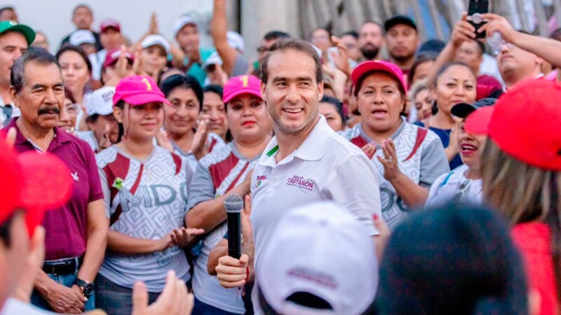Más voluntades se suman al proyecto de Diego Castañón: locatarios y vecinos de la colonia centro le refrendan su apoyo