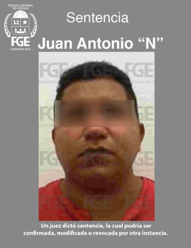 Condenan a 50 años de prisión a secuestrador en Cancún; Juan Antonio “N” fue sentenciado por hechos ocurridos el 17 de noviembre de 2020 en la Sm. 227.