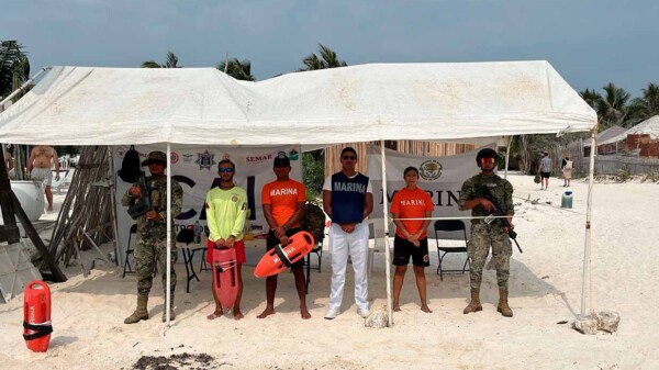Saldo blanco durante la temporada vacacional de Semana Santa en Tulum