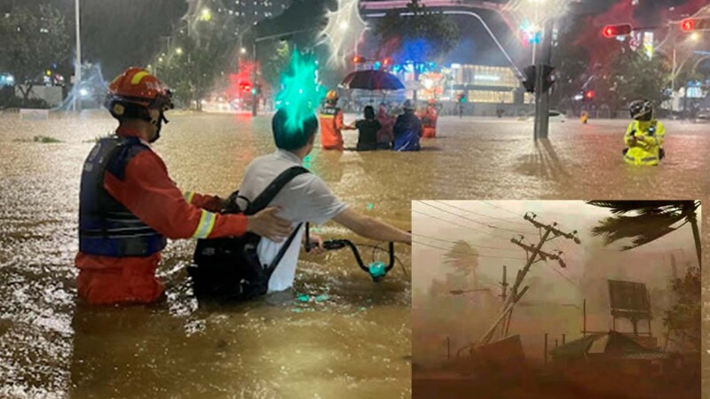 Dejan muertos y desaparecidos fuertes tormentas en China