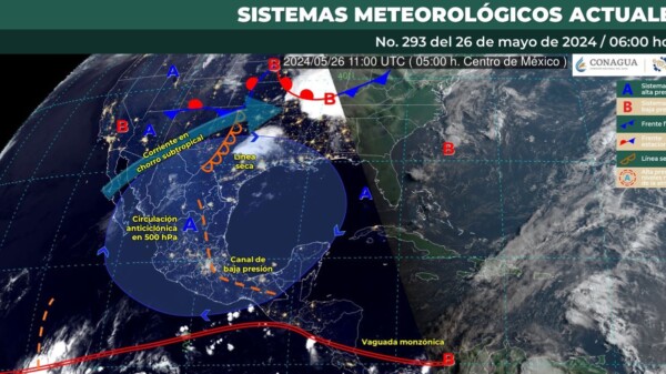 Pronóstico del clima para hoy domingo 26 de mayo 2024 en Quintana Roo