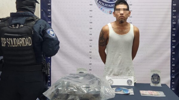 Detenido por robo a comercio en Playa del Carmen