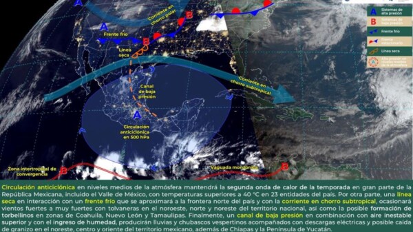 Pronóstico del clima para hoy jueves 9 de mayo 2024 en Quintana Roo