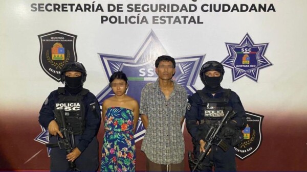 Detienen a una pareja por delitos contra la salud en Cancún