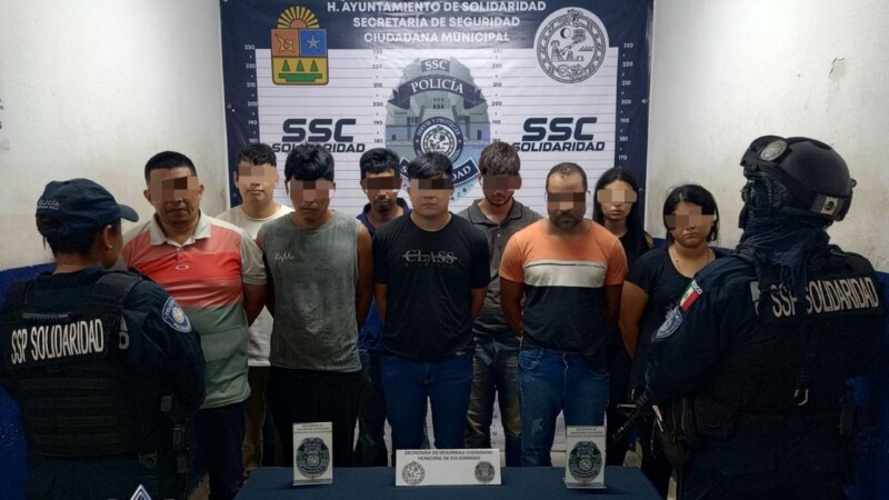 Confirman 8 detenidos tras persecución en Playa del Carmen