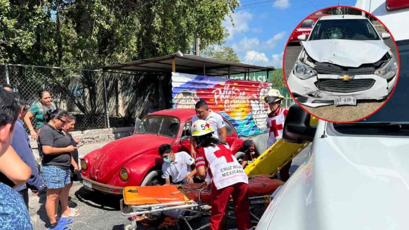 Embisten a ciclista en la avenida Kabah, en la Región 225 de Cancún