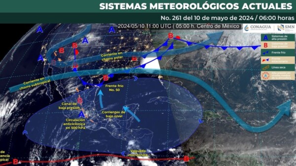 Pronóstico del clima para hoy viernes 10 de mayo 2024 en Quintana Roo