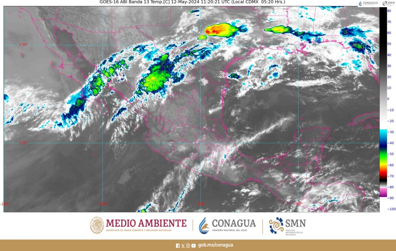 Pronóstico del clima para hoy domingo 12 de mayo 2024 en Quintana Roo; cielo parcialmente nublado y sin lluvia en la Península.