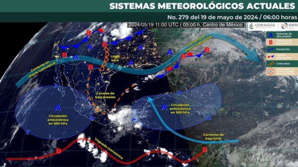 Pronóstico del clima para hoy domingo 19 de mayo 2024 en Quintana Roo