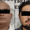Detienen en Cancún a dos sujetos implicados en secuestros en Veracruz