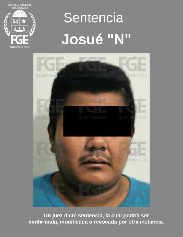 Condenan a 21 años de prisión a un feminicida en Lázaro Cárdenas; los hechos por los que Josué “N” fue sentenciado, ocurrieron en febrero de 2022.