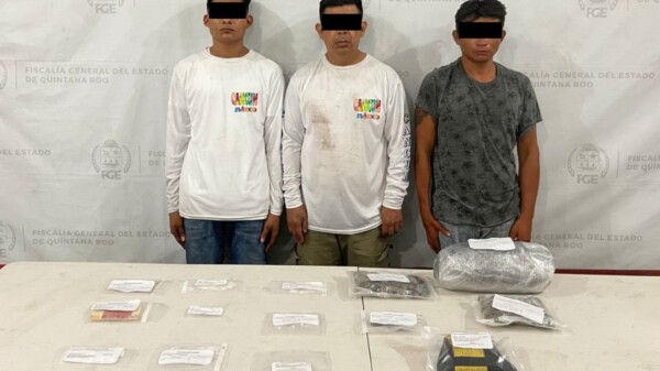 Capturan  a presuntos narcomenudistas en Chetumal y Cancún