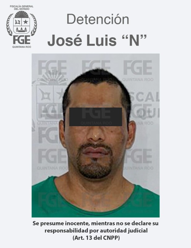 Capturan a implicado en un homicidio en Cancún; José Luis “N” fue detenido con drogas, arma de fuego y cartuchos útiles, en Los Almendros.