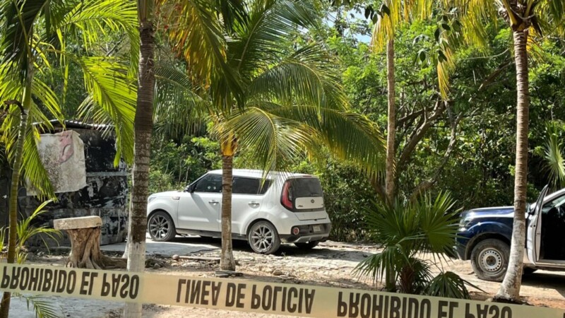 Hallan camioneta con un impactos de bala en colonia Las Pencas en Cancún