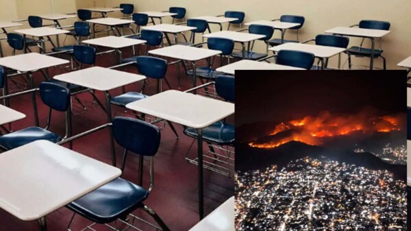 Decretan suspensión de clases en municipios de Guerrero por incendios