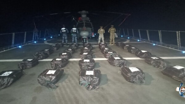 Intercepta la Marina una narcolancha con 1,600 kilos de cocaína