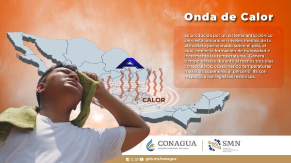 Llega la tercera ola de calor a México; se esperan temperaturas de hasta 45 grados