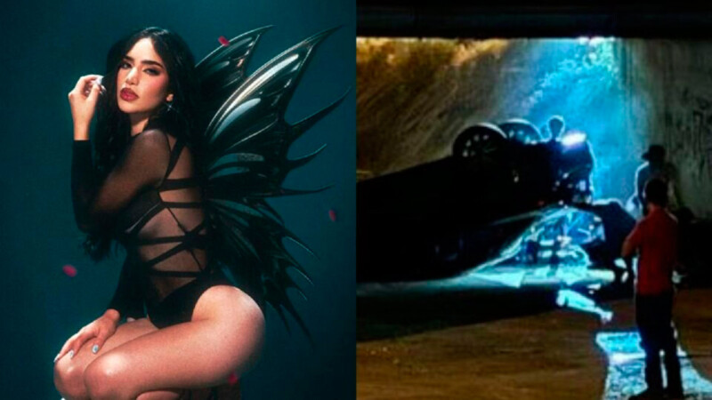 Papá de Kim Loaiza sufre aparatoso accidente automovilístico