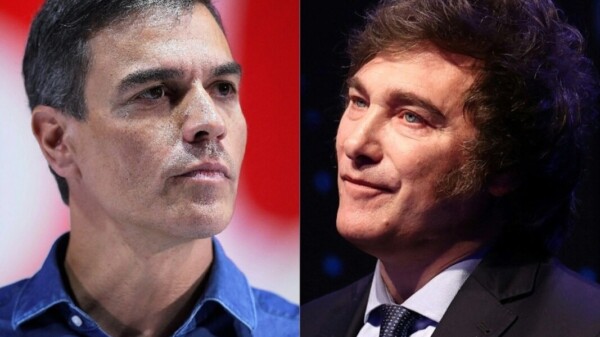 Enfrentados España y Argentina; llama Milei arrogante a Sánchez