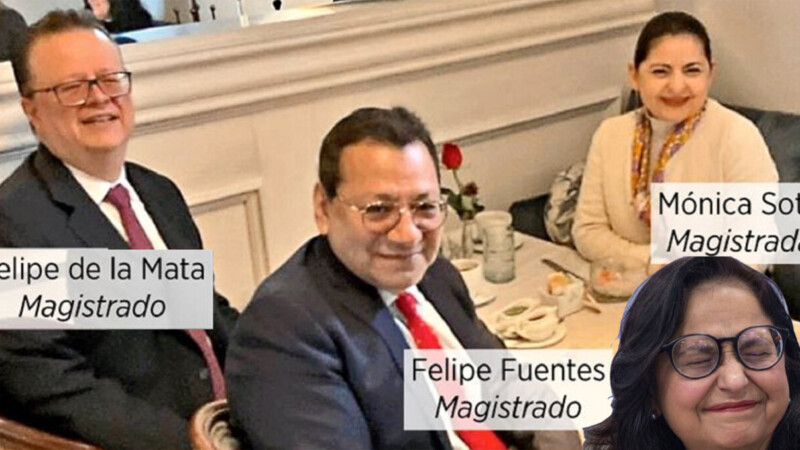 Exhiben mensajes con los que Piña amenazó a magistrados