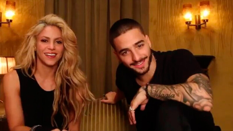 Shakira y Maluma alcanzan 1000 millones de reproducciones en Spotify con "Chantaje"