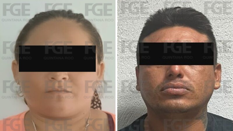 Captura la FGE a pareja generadora de violencia en la isla de Cozumel