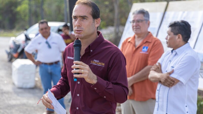Diego Castañón propone movilidad segura y sostenible para Tulum