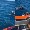 Rescata personal naval a tres buzos en inmediaciones de Punta Cancún