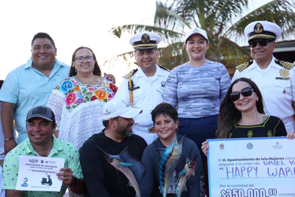 La embarcación Happy Warrior se adjudicó el primer lugar en la tabla de posiciones; la premiación due en playa Centro de la Zona Insular.