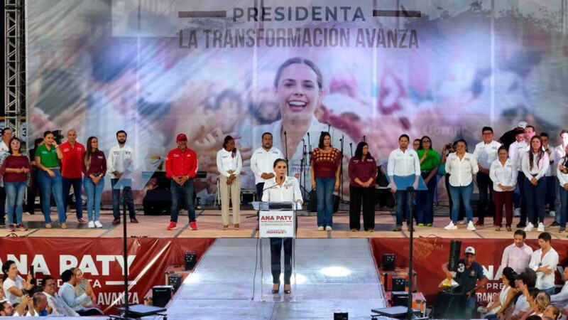 Con cierre contundente, Ana Paty garantiza ser la Presidenta que construye la transformación en Cancún