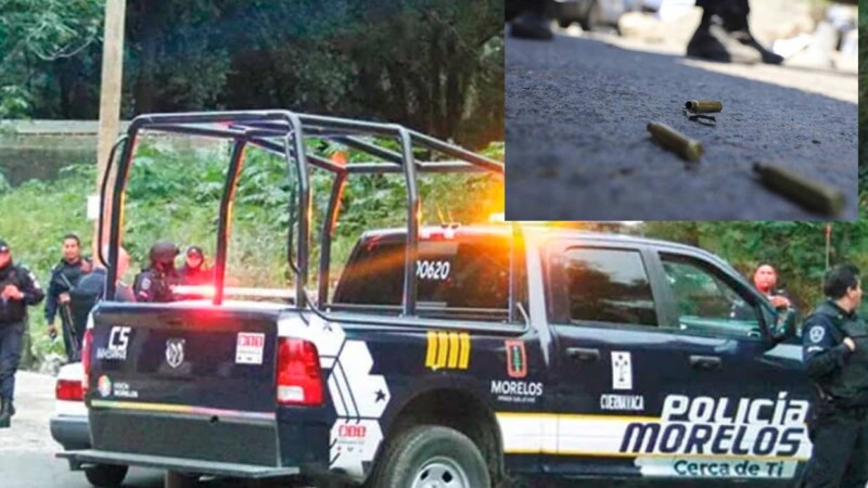 Sobrevive jefe policiaco en Morelos a ataque armado