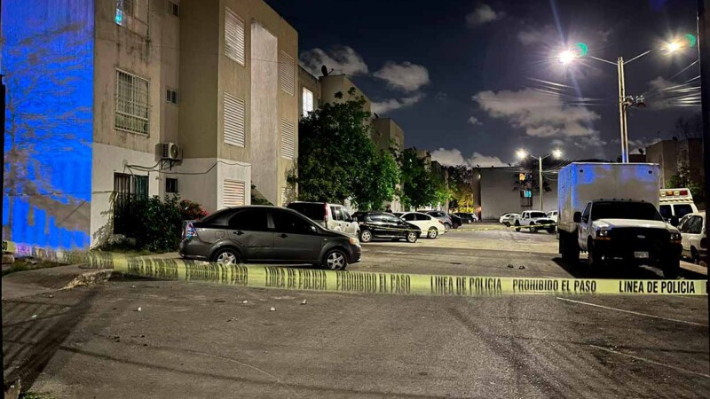 Reportan intento de ejecución en fraccionamiento de Cancún
